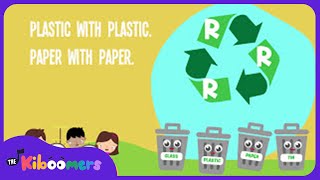 Reduce Reuse Recycle Song for Kids  Earth Day Songs for Children  The Kiboomers [upl. by Tiphanie155]