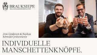 Arne amp Stephan  Individuelle Manschettenknöpfe  Brauksiepe Goldschmiedemanufaktur [upl. by Oicaroh]