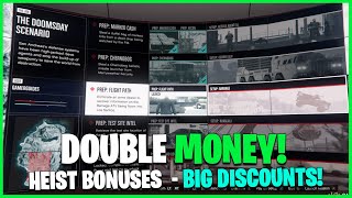 DOUBLE MONEY HEIST DISCOUNTS amp LIMITEDTIME CONTENT  GTA ONLINE WEEKLY UPDATE [upl. by Morna]