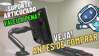 Unboxing e Montagem do Suporte Articulado de Mesa ELG F80N Dicas e Avaliação [upl. by Lugar]