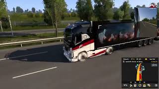 Halloween da Paluel fino a Le Havre France ETS2 EuroTruckSimulator22 Gameplay truckersmp logis [upl. by Kenn291]