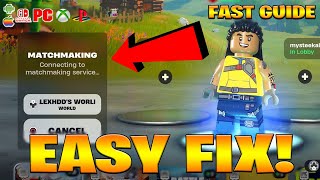 How To Fix Cant Select World Map In Fortnite Lego EASY FIX [upl. by Petras]