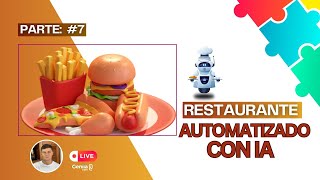 PARTE 7 RESTAURANTE AUTOMATIZADO 🧩 Programando interfaz con Flet [upl. by Myrle]