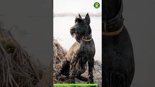 Giant Schnauzer 🐶 The German Protection Dog 17100 PawsomeDogs [upl. by Eatnoled]