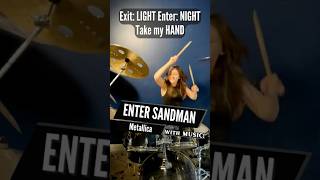 Metallica  Enter Sandman Drum Cover  Drummer Cam Played Live by Female Teen Drummer Lauren Young [upl. by Toni]