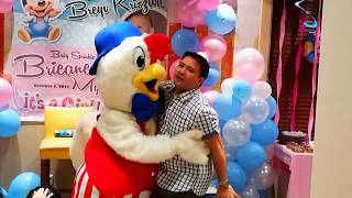 CHICKY VS JOLLIBEE DANCING BABY SHARK [upl. by Analat]