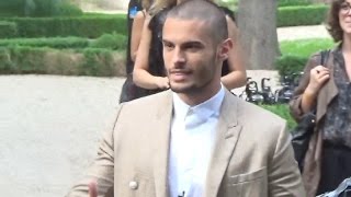 Baptiste GIABICONI  Paris 25 juin 2016 Fashion Week show Balmain  june [upl. by Ralyks616]