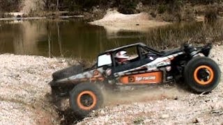 Action in SLOW MOTION 1  RC Adventure HPI Desert Buggy Apache C1 [upl. by Nerac]