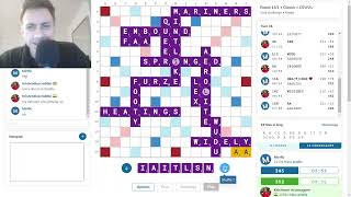 Scrabble game with commentary no446 [upl. by Buhler]