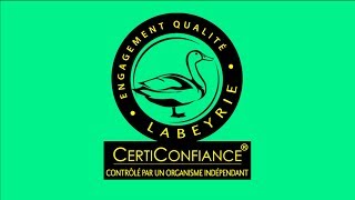 Lengagement Certiconfiance  la qualité des foie gras Labeyrie [upl. by Aivatnohs160]