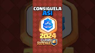 Como se consigue la Insignia MAS EXCLUSIVA de Clash Royale [upl. by Lupe]