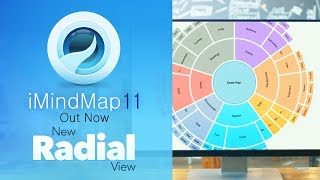 iMindMap 11 OUT NOW New Radial Map View [upl. by Atoked]