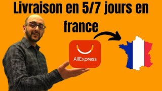 Aliexpress LIVRAISON RAPIDE EN FRANCE EN 5 JOURS [upl. by Selemas]