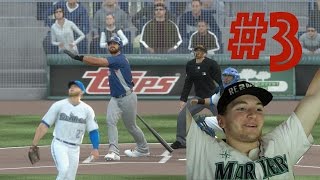 MY FIRST HOME RUN  MLB The Show 17 Road to the Show 3 [upl. by Arluene]