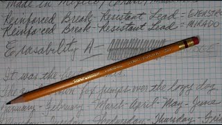 Paper Mate EverStrong Pencil Review  A Replacement for the Mirado [upl. by Drageruaeb387]