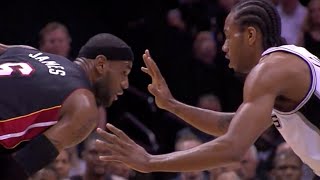 Kawhi Leonard locks down LeBron  2014 Finals Game 5 [upl. by Haimaj]