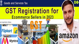 GST Registration Process In Hindi 2024  gst number kaise le  gst number online apply kaise kare [upl. by Auoy952]