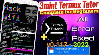 full termux tutorial 2022  Termux basics 2022  termux install all packages  termux 2022 [upl. by Anirda]