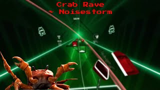 Beat Saber Expert Crab Rave  Noisestorm [upl. by Schlicher]