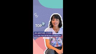 TOP 5 I Questions à poser à la fin dun entretien dembauche [upl. by Whit595]