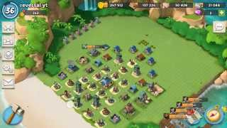 Boom beach Headquarters level 14 base design [upl. by Daphene806]