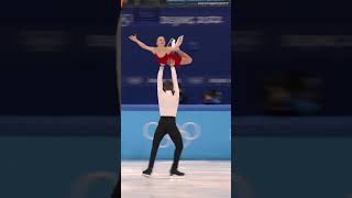 Figure skating Aleksandra BOIKOVA  Dmitrii KOZLOVSKII Łyżwiarstwo figurowe IO PEKIN2022 shorts [upl. by Auqeenahs809]