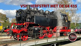 VSM HERFSTRIT MET DE 64 415  27 OKTOBER 2024 [upl. by Cychosz360]