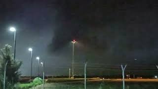 Tornado forming Paphos Airport November 02nd 2024 [upl. by Mikah118]