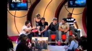 Blue  Interview Italy 22012004 Part1 [upl. by Adrahc]