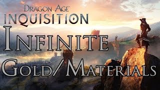 Dragon Age Inquisition  Infinite Gold and Materials Dupe Glitch [upl. by Liborio]