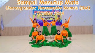 Sampai menutup mata line dance choreo Roosamekto Mamek INA  SSR Dance [upl. by Moira41]