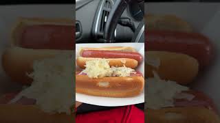 Gas Station Hot Dogs short foodie food [upl. by Ailemak748]