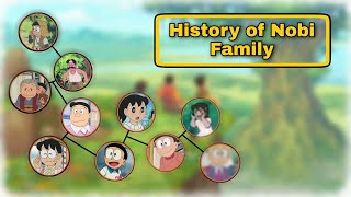 Nobitas all family members  nobita s family tree  history of nobita family [upl. by Ihc]