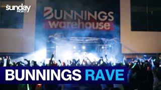 We Went To Bunnings First Warehouse Rave Event [upl. by Nyret]