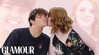 Noah Centineo and Shannon Purser Try to Explain How They Met  Glamour [upl. by Gordie364]