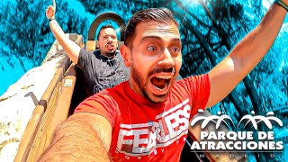 PARQUE DE ATRACCIONES DE MADRID 2024  Vlog Julio [upl. by Nahrut453]