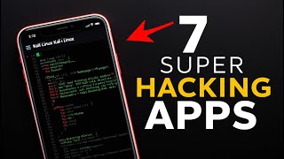 7 Hacking Apps to TURN Your Mobile into a SUPER COMPUTER [upl. by Hteboj414]