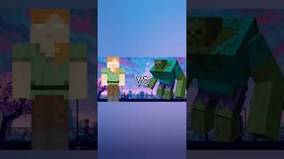 Alexbrine vs All minecraft mobs shorts viral gaming minecraft [upl. by Agni]