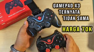 Ternyata bener Gamepad X3 Beda Versi  Unboxing Gamepad X3  T3 Main emulator YUZU Aethersx2 POCO F5 [upl. by At]