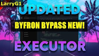 ROBLOX EXECUTOR FREE 2023 PC  FULL BYFRON BYPASS METHOD  ROBLOX EXPLOIT KEYLESS  SCRIPT VST [upl. by Caines51]