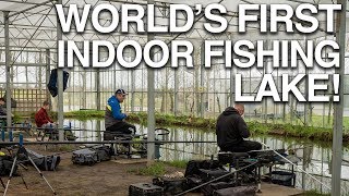 Worlds First Indoor Fishing Lake Cast North West [upl. by Teemus]