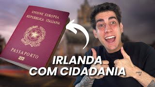 INTERCÂMBIO NA IRLANDA COM CIDADANIA EUROPEIA 🇪🇺 [upl. by Stannfield]