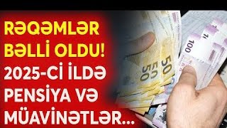 BÜTÜN ARTIMLARIN MÜZAKİRƏSİ MAAŞ PENSİYA MÜAVİNƏT SOSİAL [upl. by Ilarrold]