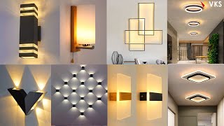 Modern LED Wall Lights Home Decor  Types LED Ceiling Lights  Living Room LED Wall Lamps Sconces [upl. by Bernarr]