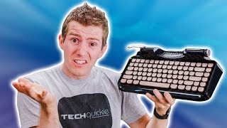 This AWFUL Typewriter Keyboard Raised 350K [upl. by Karb]