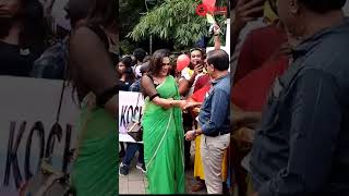 LGBTQIA  queer pride in kochi Lgbtqia malayalam Ernakulam Lesbian Gay Transgender shorts [upl. by Elkcim]