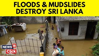 Floods In Sri Lanka Kill 15 People And Force Four Million Children Out Of Classrooms  News18  G18V [upl. by Yorel468]