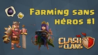 Farm Élixir Noir et Or  À foison amp SANS HÉROS  Clash of Clans Français [upl. by Acirre]