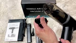 Compressed air Duster Yomile 2 in 1 150000RPM Cordless Air Duster Review Powerful And Reliable [upl. by Luzader]