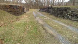 C amp O Canal  at Town Creek Aqueduct  South of Oldtown Maryland [upl. by Idet180]